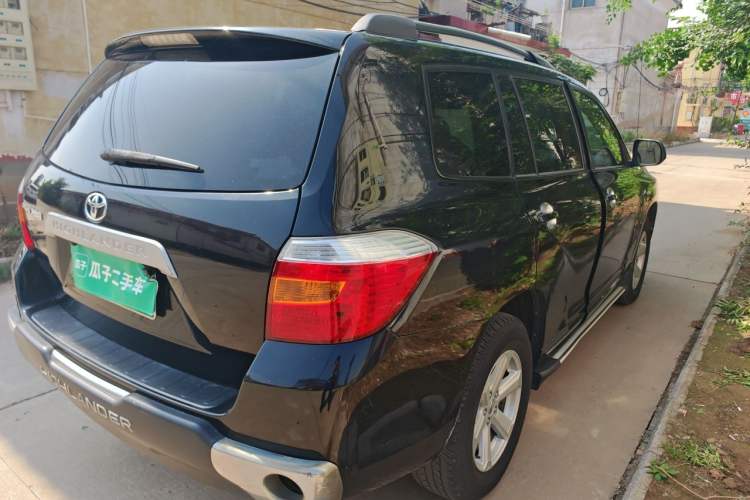 Used Toyota Highlander 2009 2.7L 2WD 5-Seater Elite Edition Rear Right 45 Deg