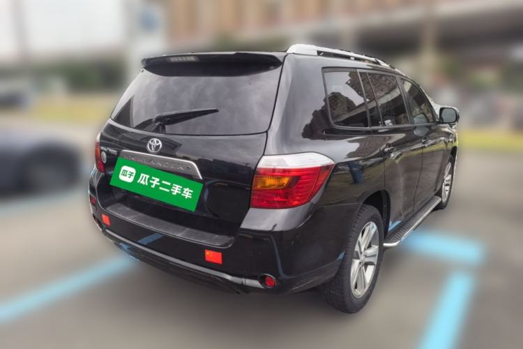 Used Toyota Highlander 2009 2.7L Two-Wheel Drive 5-Seater Sport Edition Rear Right 45 Deg