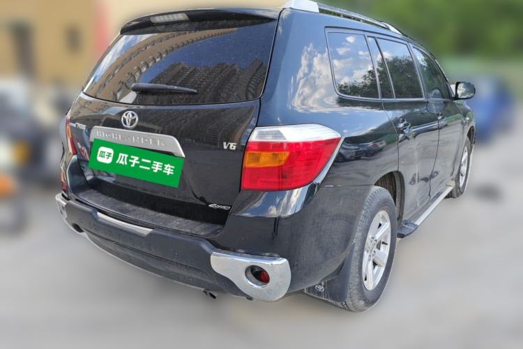Used Toyota Highlander 2009 3.5L 4x4 7-Seater Elite Edition Rear Right 45 Deg