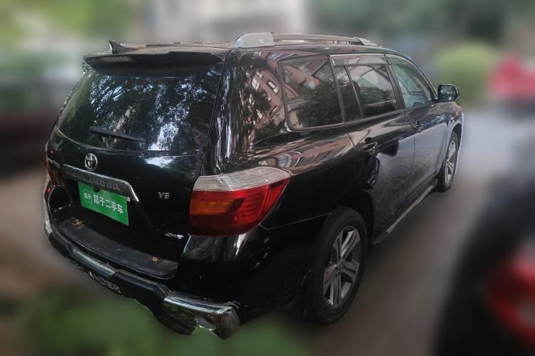 Used Toyota Highlander 2009 3.5L 4x4 7-Seater Luxury Edition Rear Right 45 Deg