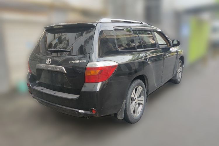 Used Toyota Highlander 2009 2.7L Two-Wheel Drive 7-Seater Luxury Navigation Edition Rear Right 45 Deg