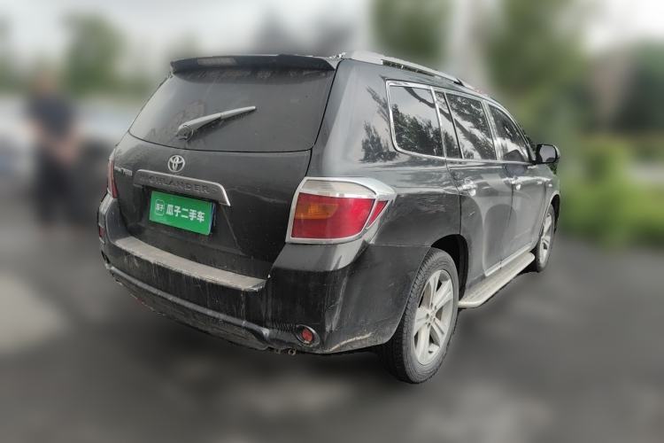 Used Toyota Highlander 2009 2.7L Two-Wheel Drive 7-Seater Luxury Edition Rear Right 45 Deg