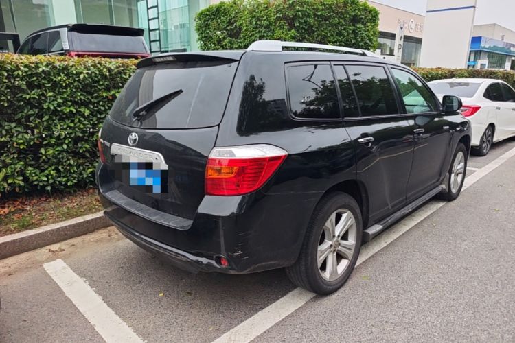 Used Toyota Highlander 2009 2.7L Two-Wheel Drive 7-Seater Supreme Edition Rear Right 45 Deg