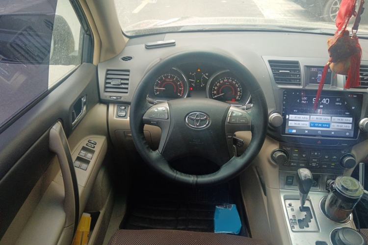 Used Toyota Highlander 2009 2.7L Two-Wheel Drive 7-Seater Luxury Navigation Edition Steering Wheel