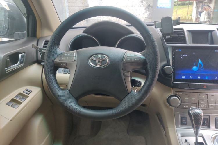 Used Toyota Highlander 2009 2.7L Two-Wheel Drive 7-Seater Luxury Navigation Edition Steering Wheel