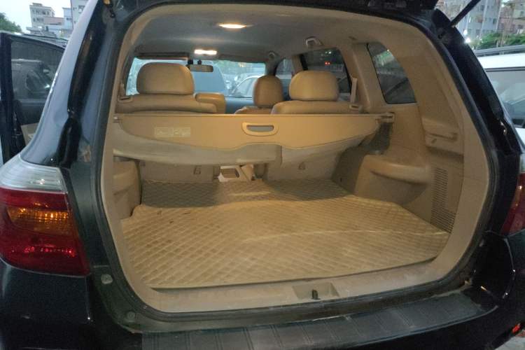 Used Toyota Highlander 2009 2.7L Two-Wheel Drive 5-Seater Sport Edition Trunk