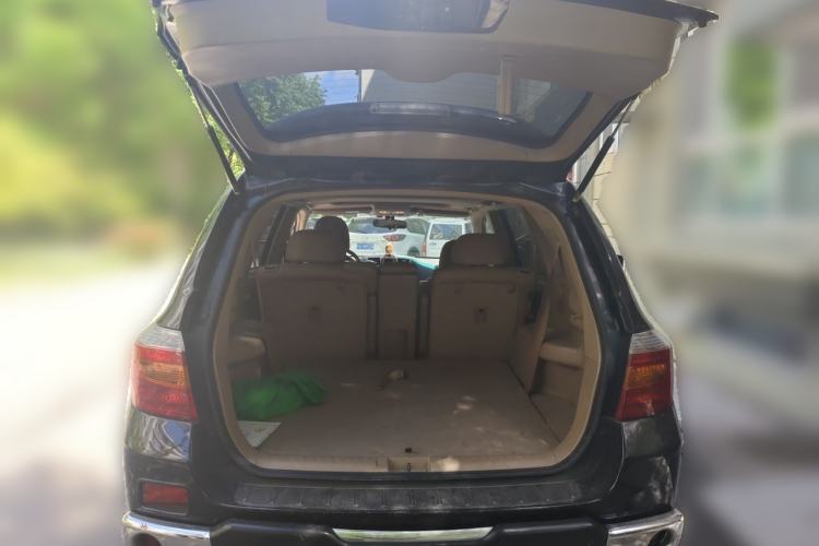 Used Toyota Highlander 2009 2.7L Two-Wheel Drive 7-Seater Luxury Edition Trunk