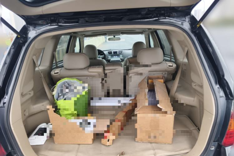Used Toyota Highlander 2009 3.5L 4x4 7-Seater Luxury Edition Trunk