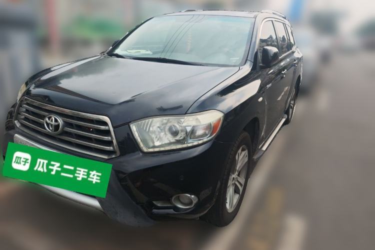 Used Toyota Highlander 2009 2.7L Two-Wheel Drive 7-Seater Luxury Edition Guazi used car, China used car export, Used car for sale, Used cars, Cheapest cars for sale