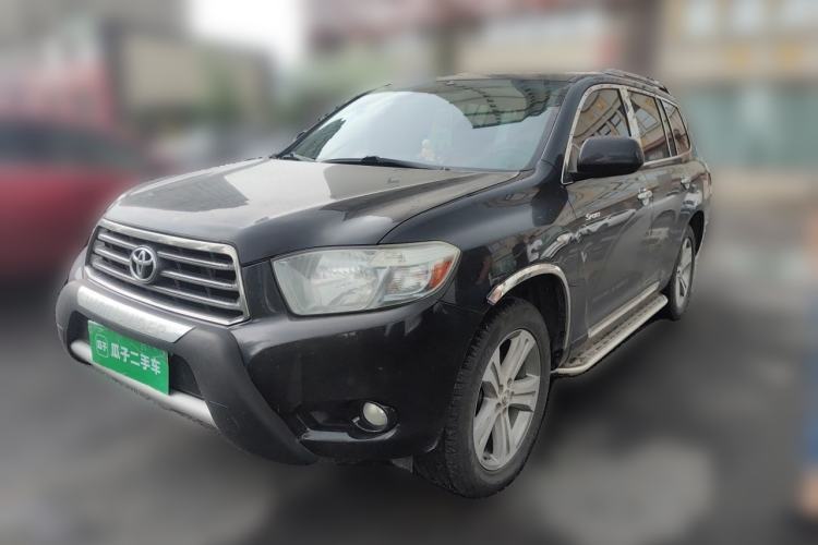 Used Toyota Highlander 2009 2.7L Two-Wheel Drive 7-Seater Luxury Edition Guazi used car, China used car export, Used car for sale, Used cars, Cheapest cars for sale