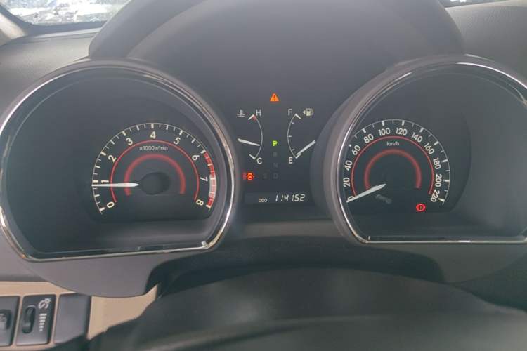 Used Toyota Highlander 2009 2.7L Two-Wheel Drive 7-Seater Luxury Navigation Edition Instrument Cluster