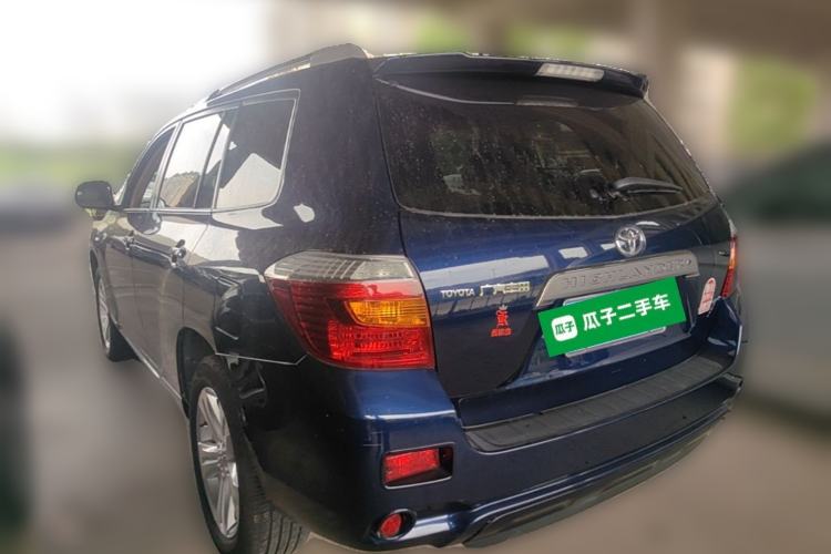 Used Toyota Highlander 2009 2.7L Two-Wheel Drive 7-Seater Luxury Navigation Edition Rear Left 45 Deg