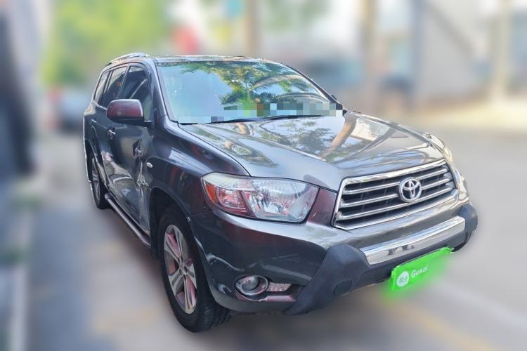 Used Toyota Highlander 2009 2.7L Two-Wheel Drive 7-Seater Luxury Edition Front Right 45 Deg