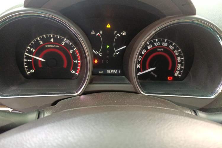 Used Toyota Highlander 2009 2.7L Two-Wheel Drive 7-Seater Luxury Edition Instrument Cluster