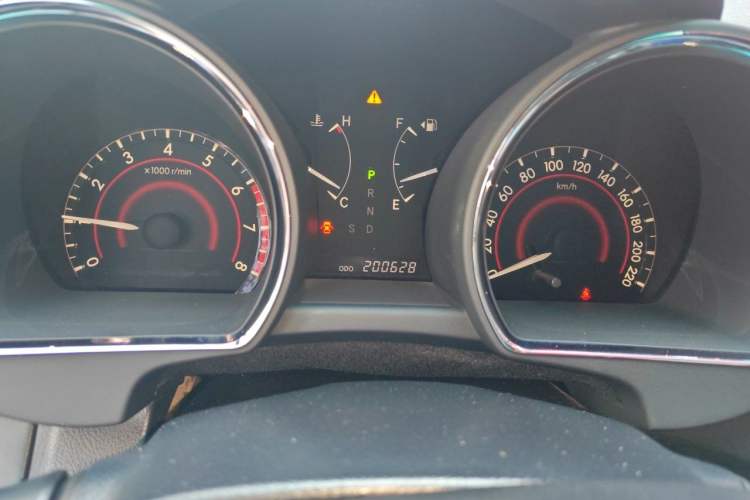 Used Toyota Highlander 2009 2.7L Two-Wheel Drive 7-Seater Luxury Edition Instrument Cluster
