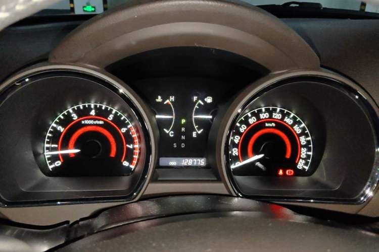 Used Toyota Highlander 2009 2.7L Two-Wheel Drive 7-Seater Luxury Edition Instrument Cluster