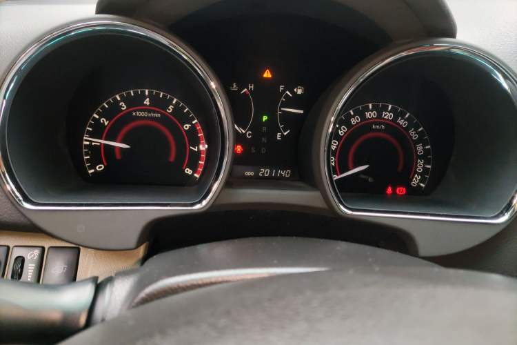Used Toyota Highlander 2009 2.7L Two-Wheel Drive 7-Seater Supreme Edition Instrument Cluster