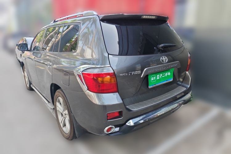 Used Toyota Highlander 2009 2.7L Two-Wheel Drive 7-Seater Luxury Edition Rear Left 45 Deg