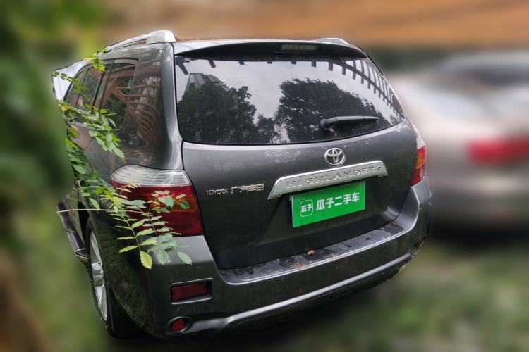 Used Toyota Highlander 2009 2.7L Two-Wheel Drive 7-Seater Supreme Edition Rear Left 45 Deg