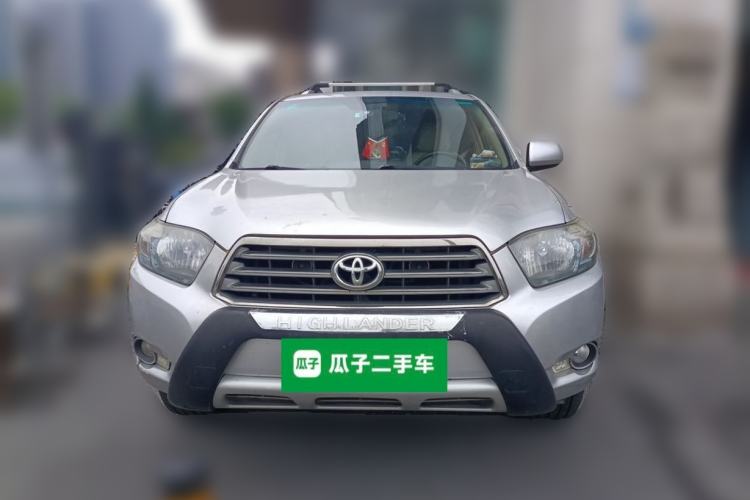 Used Toyota Highlander 2009 2.7L Two-Wheel Drive 7-Seater Luxury Edition Front