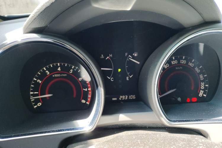 Used Toyota Highlander 2009 2.7L Two-Wheel Drive 7-Seater Luxury Edition Instrument Cluster