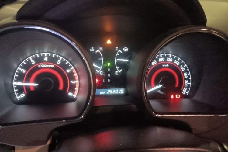 Used Toyota Highlander 2009 2.7L Two-Wheel Drive 7-Seater Luxury Edition Instrument Cluster