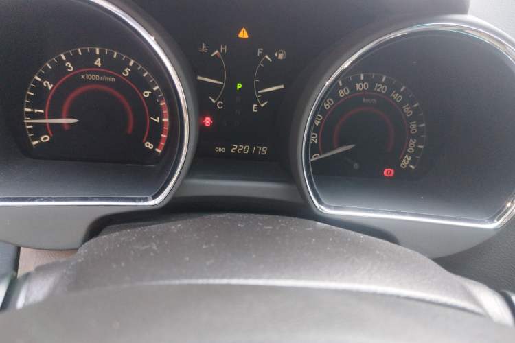 Used Toyota Highlander 2009 3.5L 4x4 7-Seater Luxury Edition Odometer Close Up
