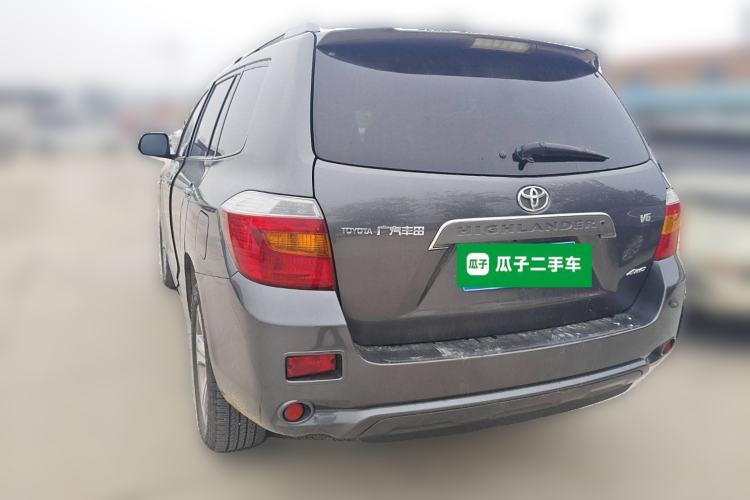 Used Toyota Highlander 2009 3.5L 4x4 7-Seater Luxury Edition Rear Left 45 Deg