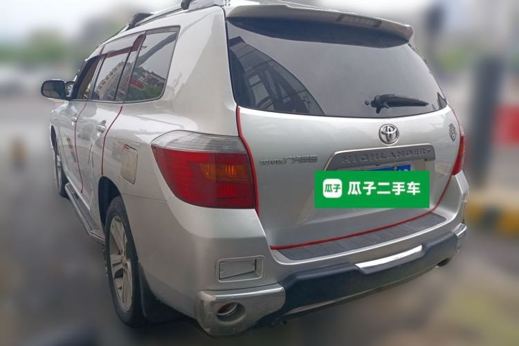 Used Toyota Highlander 2009 2.7L Two-Wheel Drive 7-Seater Luxury Edition Rear Left 45 Deg