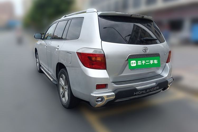 Used Toyota Highlander 2009 3.5L 4x4 7-Seater Luxury Edition Rear Left 45 Deg