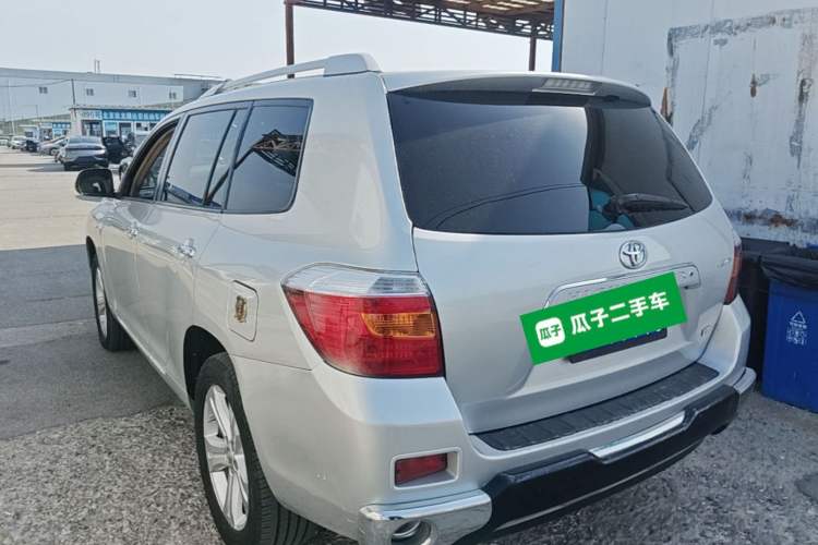 Used Toyota Highlander 2009 3.5L 4x4 7-Seater Supreme Edition Rear Left 45 Deg