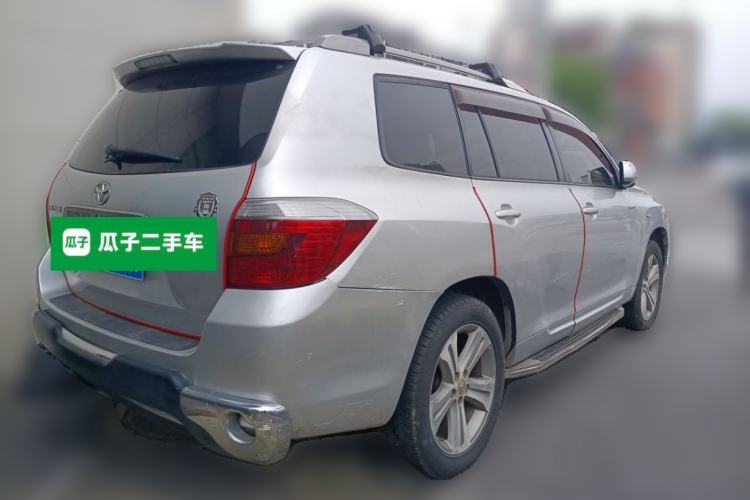 Used Toyota Highlander 2009 2.7L Two-Wheel Drive 7-Seater Luxury Edition Rear Right 45 Deg