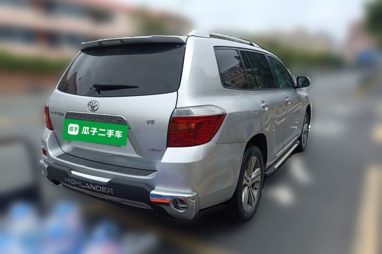 Used Toyota Highlander 2009 3.5L 4x4 7-Seater Luxury Edition Rear Right 45 Deg