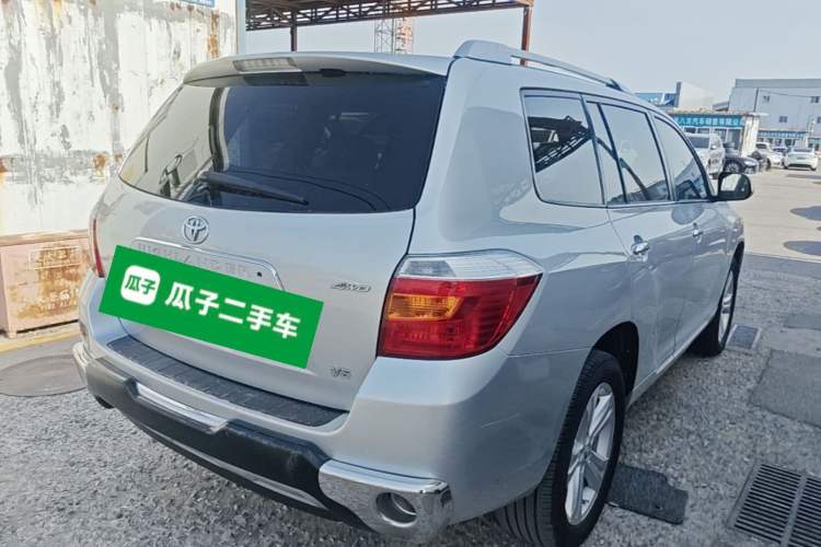 Used Toyota Highlander 2009 3.5L 4x4 7-Seater Supreme Edition Rear Right 45 Deg