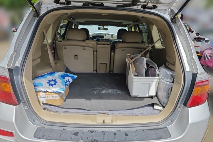 Used Toyota Highlander 2009 2.7L Two-Wheel Drive 7-Seater Luxury Edition Trunk