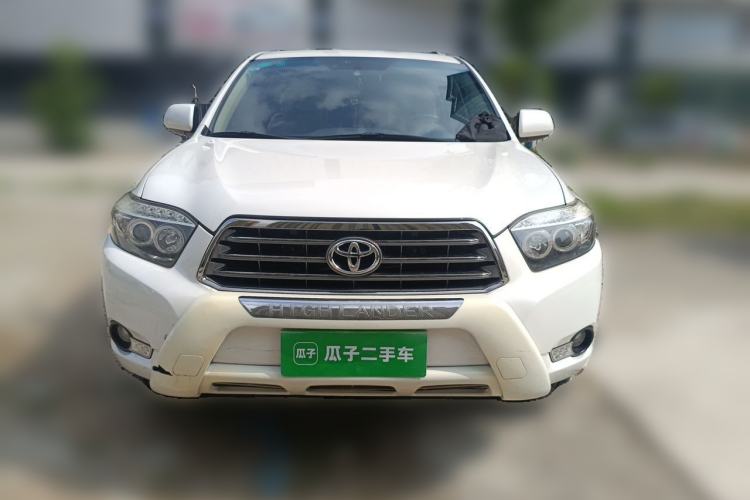 Used Toyota Highlander 2009 2.7L Two-Wheel Drive 7-Seater Luxury Edition Front