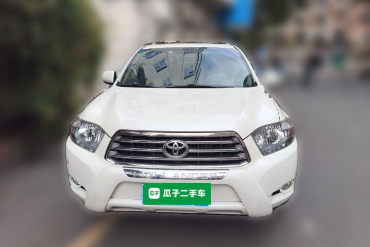 Used Toyota Highlander 2009 2.7L Two-Wheel Drive 7-Seater Luxury Edition Front
