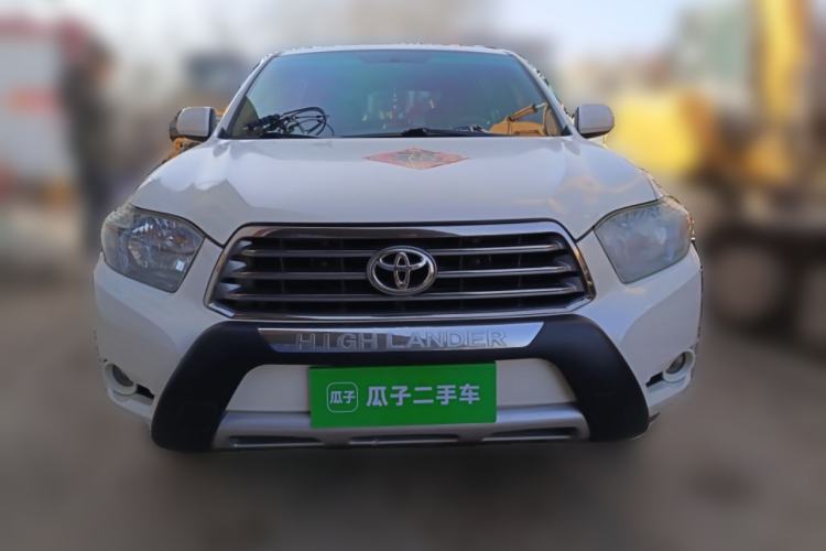 Used Toyota Highlander 2009 2.7L Two-Wheel Drive 7-Seater Luxury Edition Front