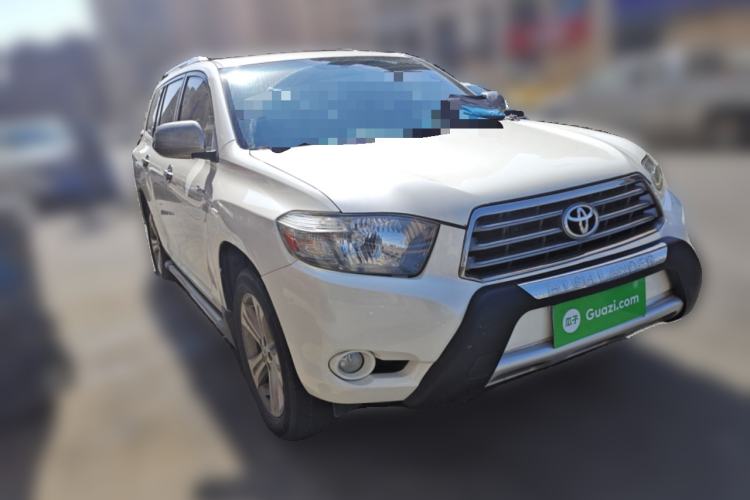 Used Toyota Highlander 2009 2.7L Two-Wheel Drive 7-Seater Luxury Edition Front Right 45 Deg