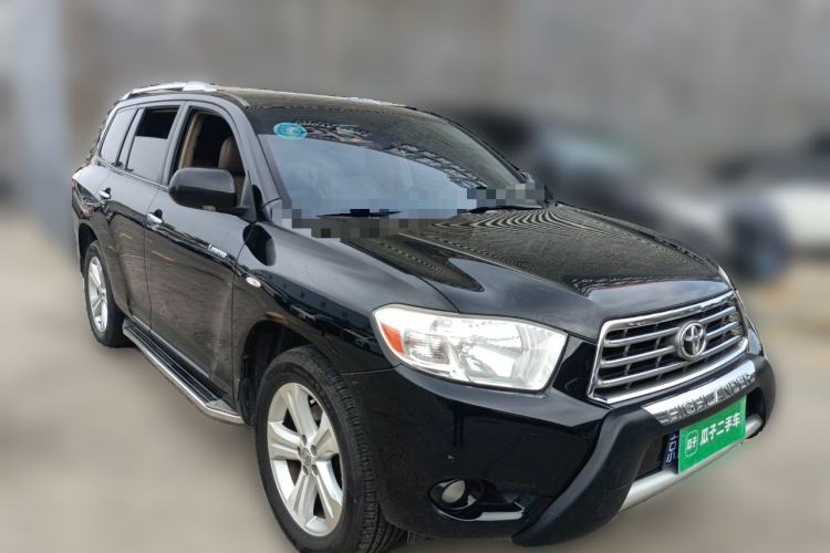 Used Toyota Highlander 2009 3.5L 4x4 7-Seater Supreme Edition Front Right 45 Deg