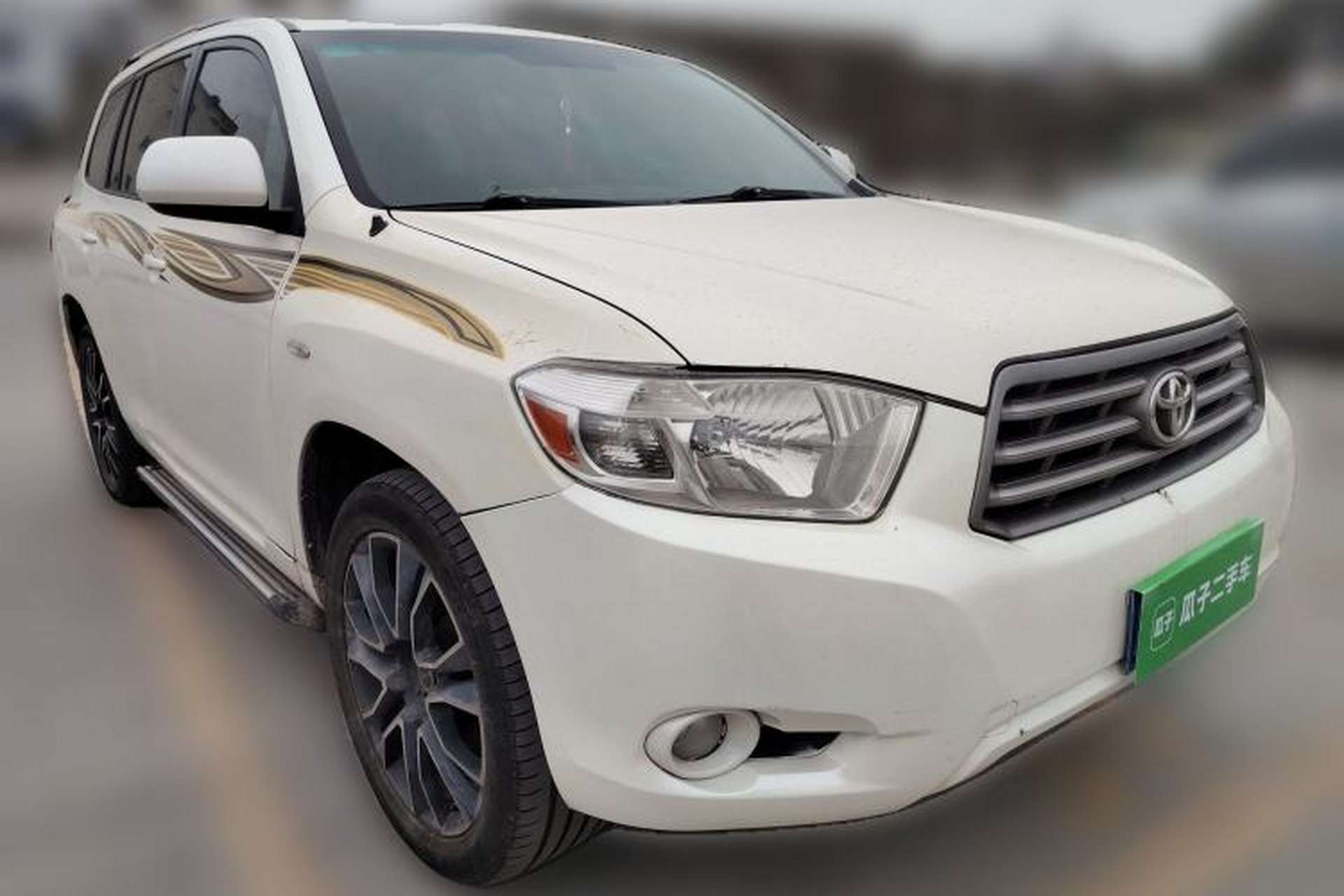 Used Toyota Highlander 2009 3.5L 4x4 7-Seater Elite Edition Front Right 45 Deg