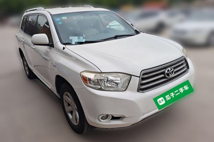 Used Toyota Highlander 2009 3.5L 4x4 7-Seater Elite Edition Front Right 45 Deg