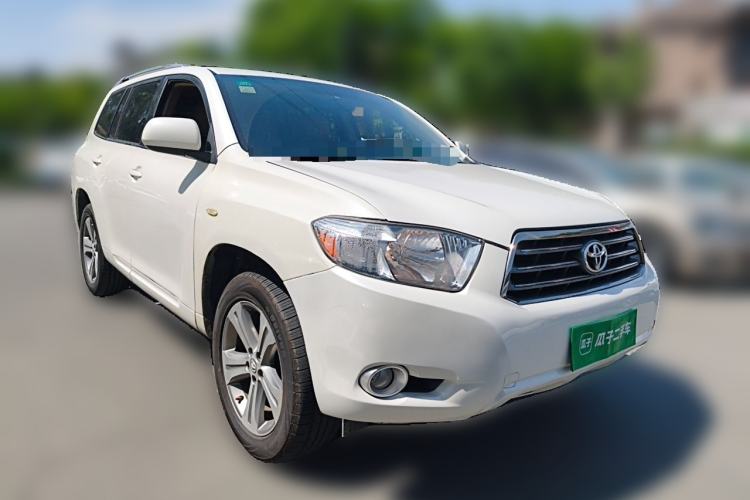 Used Toyota Highlander 2009 3.5L 4x4 7-Seater Luxury Edition Front Right 45 Deg