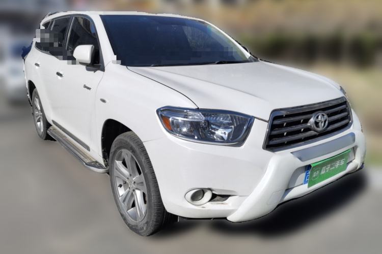Used Toyota Highlander 2009 2.7L Two-Wheel Drive 7-Seater Luxury Edition Front Right 45 Deg