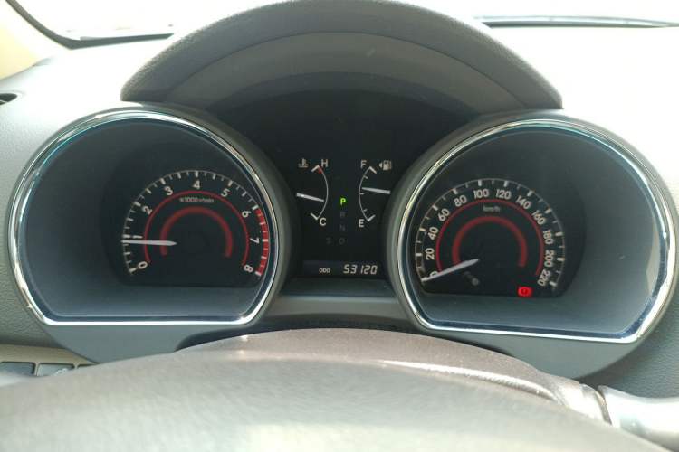 Used Toyota Highlander 2009 2.7L Two-Wheel Drive 7-Seater Luxury Edition Instrument Cluster