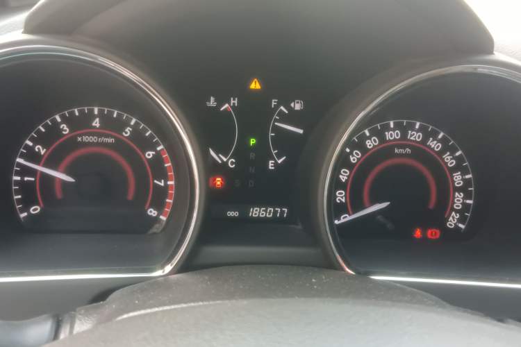 Used Toyota Highlander 2009 2.7L Two-Wheel Drive 7-Seater Luxury Edition Instrument Cluster