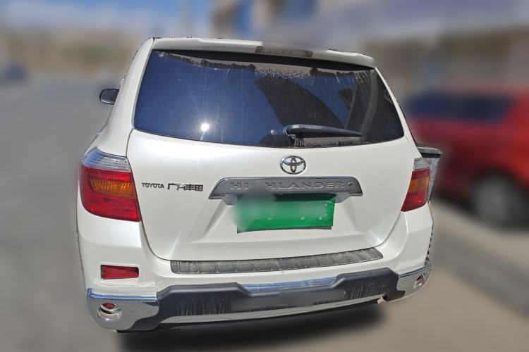 Used Toyota Highlander 2009 2.7L Two-Wheel Drive 7-Seater Luxury Edition Rear