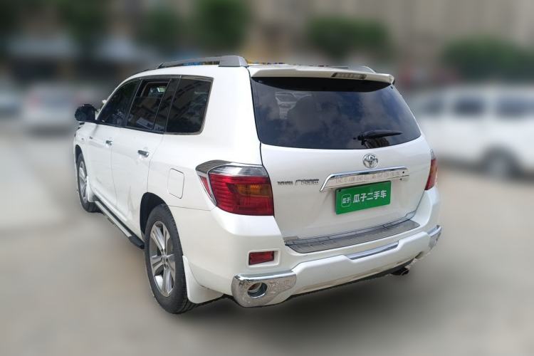 Used Toyota Highlander 2009 2.7L Two-Wheel Drive 7-Seater Luxury Edition Rear Left 45 Deg