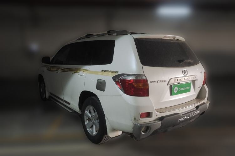 Used Toyota Highlander 2009 2.7L 2WD 5-Seater Elite Edition Rear Left 45 Deg