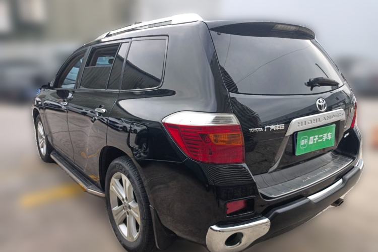 Used Toyota Highlander 2009 3.5L 4x4 7-Seater Supreme Edition Rear Left 45 Deg